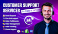 full time expert customer support and customer representative