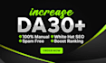 increase your website moz da to 30 plus with high authority backlinks