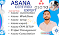 be your asana certified expert and consultan