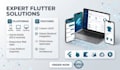 develop flutter mobile app for android ios and web
