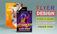 create professional flyer design to boost your business