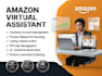 be your expert amazon fba virtual assistant, amazon store VA