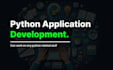 develop any application using python