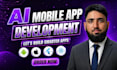 build ai mobile apps, ai chatbots, ai websites, and ai mvp apps as ai developer