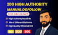 do manual super mix SEO backlinks strategy for top google ranking