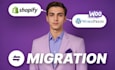 migrate, transfer your shopify store to a dynamic wordpress woocommerce website