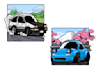 draw a chibi cartoon car from your photo