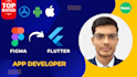 develop flutter front end app design for android and ios