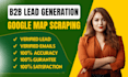 do google map scraping, b2b lead generation, web scraper