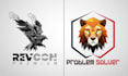 do polygonal, geometric, and origami inspired logo design