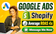 setup and manage google ads for shopify and ecommerce businesses