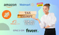 do amazon walmart alibaba home depot tax exempt