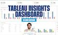 build tableau dashboard for data analysis and business insights