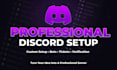 setup and design your custom discord server
