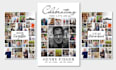 create photo collage 24x36 funeral celebration of life, in memory of poster