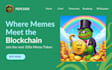 create memes coin website, crypto website
