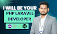 write custom laravel PHP script code for your project