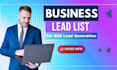 do business email finding,website,data scraping,manual or excel data entry