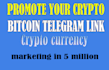 do ico crypto telegram promotion and bitcoin marketing