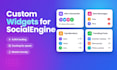 create you a widget for your socialengine site