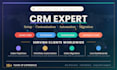 be your zoho,suit, sugar, monday crm expert
