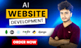 ai website saas development in python django react mern flask ai agent rag