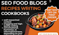 write ai free recipes, food articles, and food blog posts with SEO