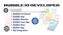bubble developer, bubble io, bubble website, bubble saas app bubble mvp, figma