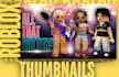 design eye catching roblox thumbnails