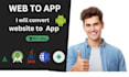 convert the website to an android app with java
