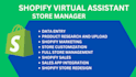 be your virtual assistant shopify manager marketing expert