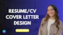 design a professional resume, CV with canva