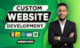 full stack developer, custom website, full stack website development