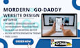 design and redesign professional godaddy websites for your business or gov con