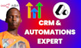 setup gohighlevel workflow, attio crm automation, folk,breakcold, n8n automation