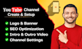 create and setup you tube channel