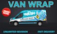 do professional vehicle wrap design, van wrap, car wrap design