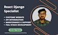 build dynamic websites and apps with reactjs, django backend, fastapi, expressjs