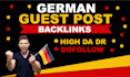 make pure high traffic german guest post websites