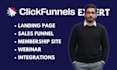 build high converting funnels and websites with clickfunnels