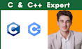 help you with c and cpp programming projects and bug fixing