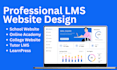 build lms, school, college and university website with wordpress