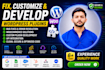 fix, customize, and develop wordpress woocommerce plugins