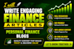 write engaging finance articles and personal finance blogs