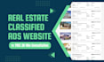 design a real estate listing classified ads website