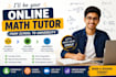 be your online math tutor from school to university