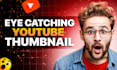do eye catchy clickbait youtube thumbnails design