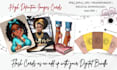 design custom flash, affirmation tarot and oracle cards