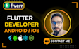 do mobile app development android app, ios app creation, flutter app development