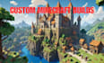 build survival base and village structure in minecraft